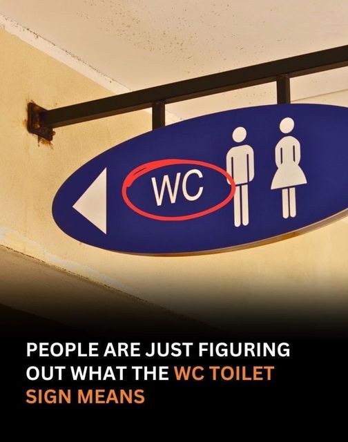 Meaning behind the ‘WC’ sign outside bathrooms