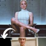 After 32 years, Sharon Stone has recreated the iconic scene from Basic Instinct, leaving men in disbelief.