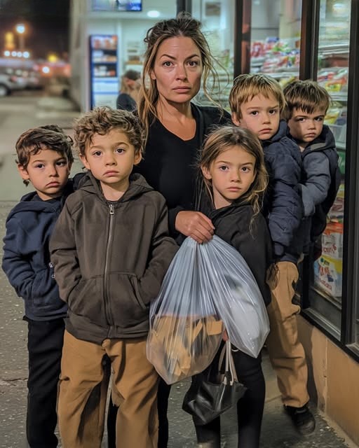 “Struggling Mom of Quintuplets at Checkout Hears a Voice Say, ‘Your Groceries Are Paid For’ — A Day to Remember”