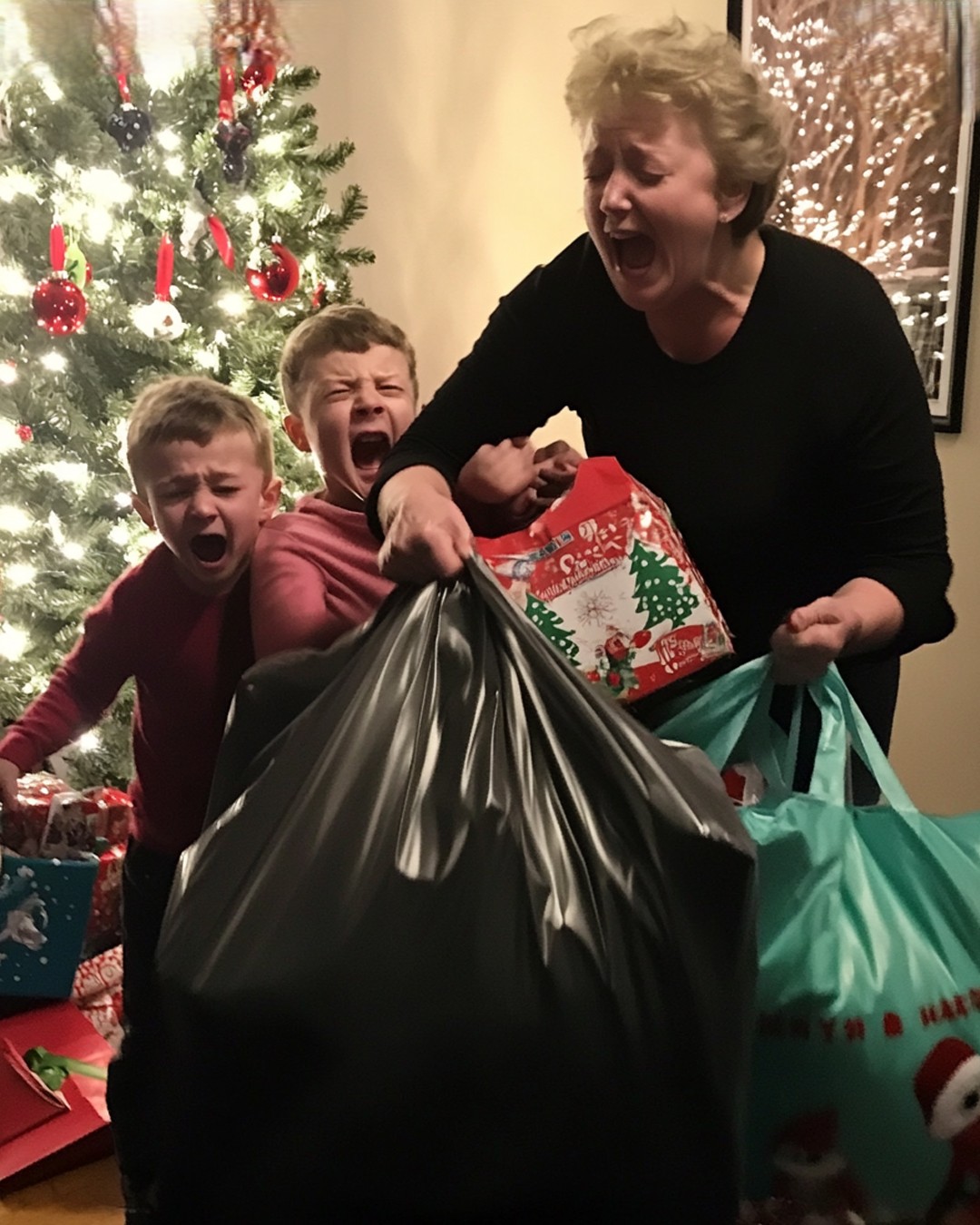 My Kids’ Grandmom Came to Our Home, Packed the Christmas Presents She Gave Them & Took Them Away