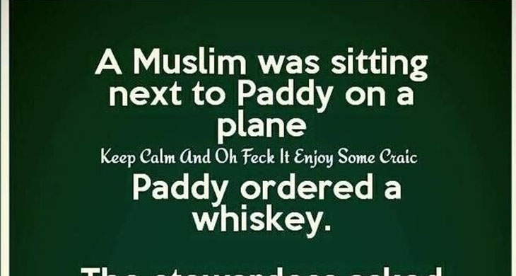 – Paddy’s Plane Misunderstanding!