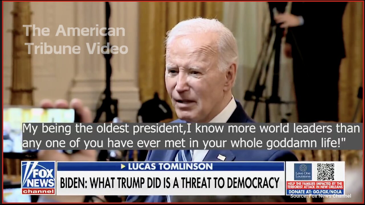 “Not Very Presidential”: Biden Roasted after Cursing at Those Who “Question His Age and Mental Fitness” [WATCH]