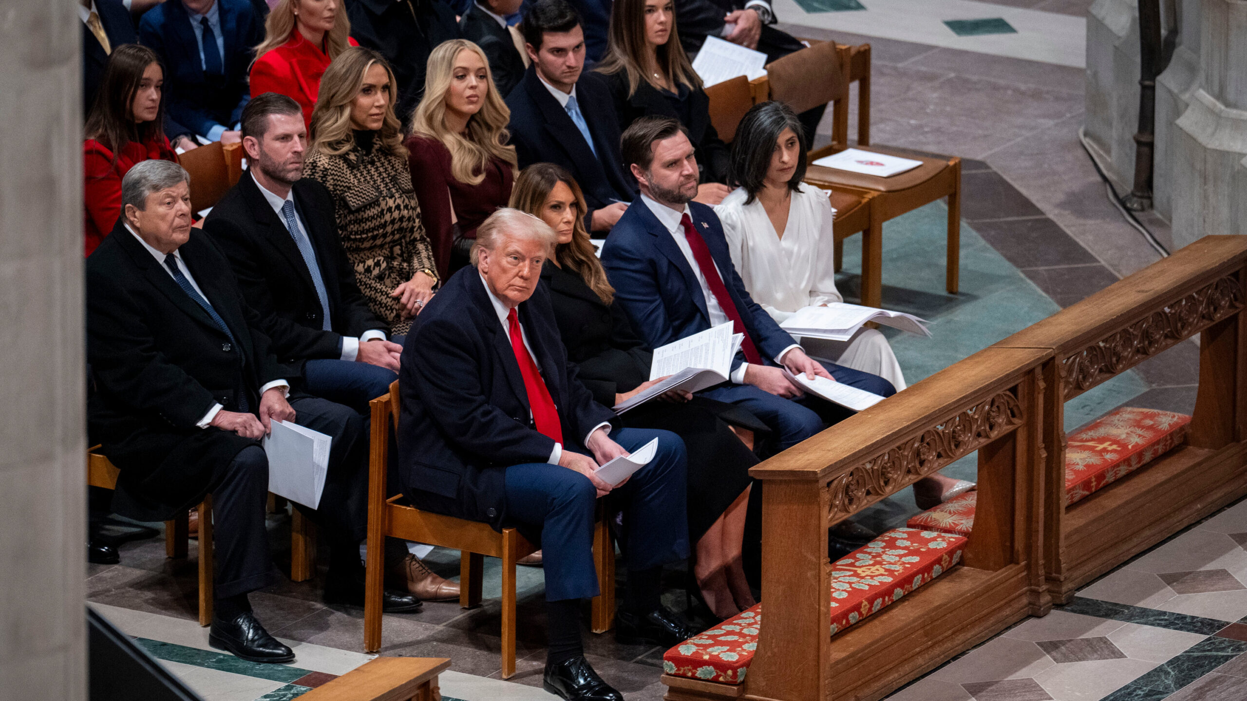 Trump responds to bishop’s confronting inaugural prayer sermon