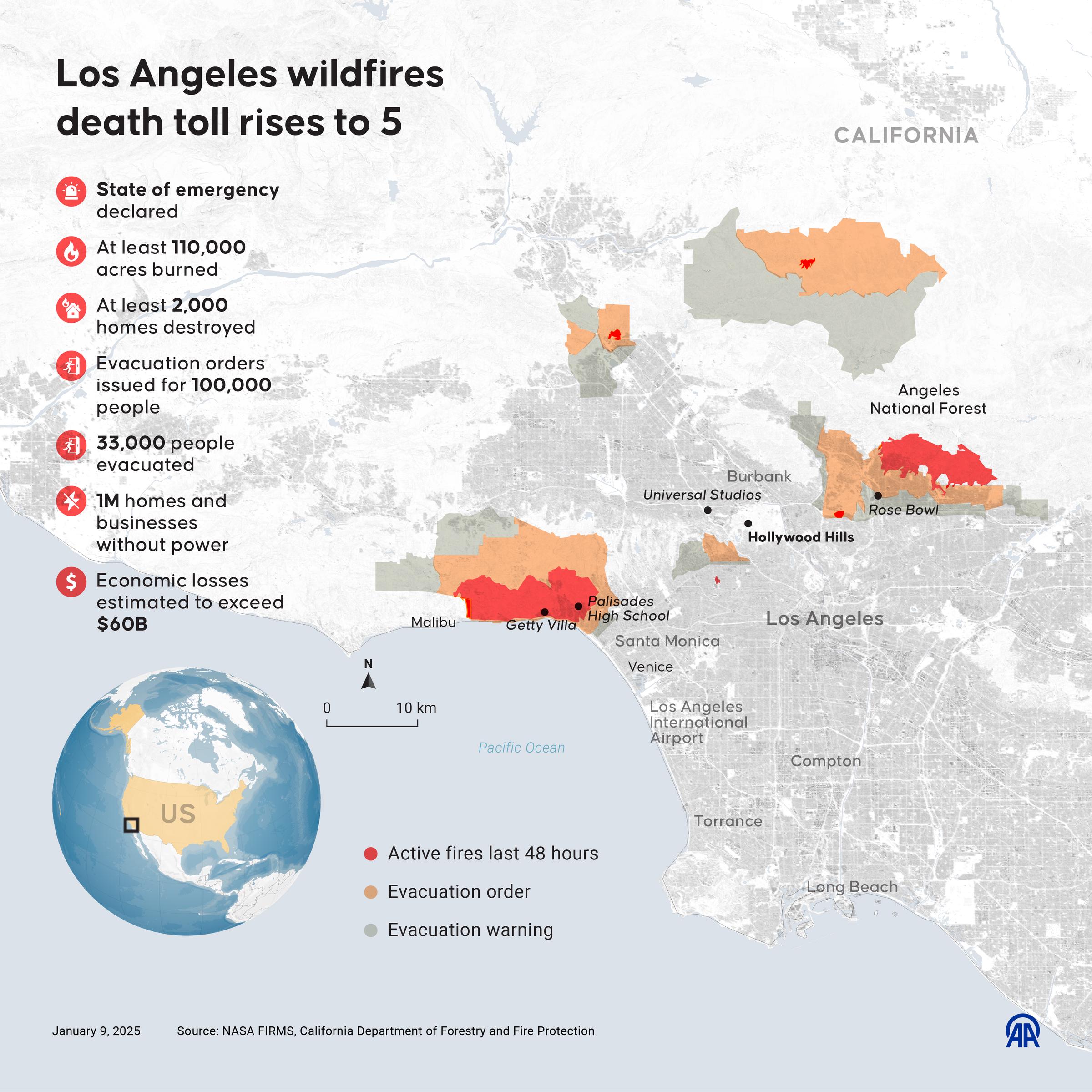 Celebrities Impacted by Devastating LA Wildfires: Mandy Moore, Paris Hilton, and More