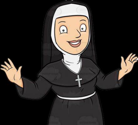 Two nuns were shopping at a 7-11 store