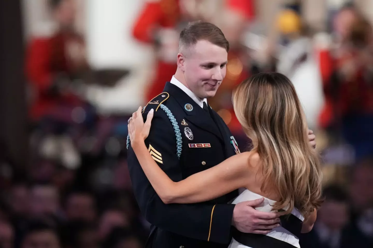 Army Sergeant Who Danced with Melania Trump at Inaugural Ball Shares What She Whispered to Him