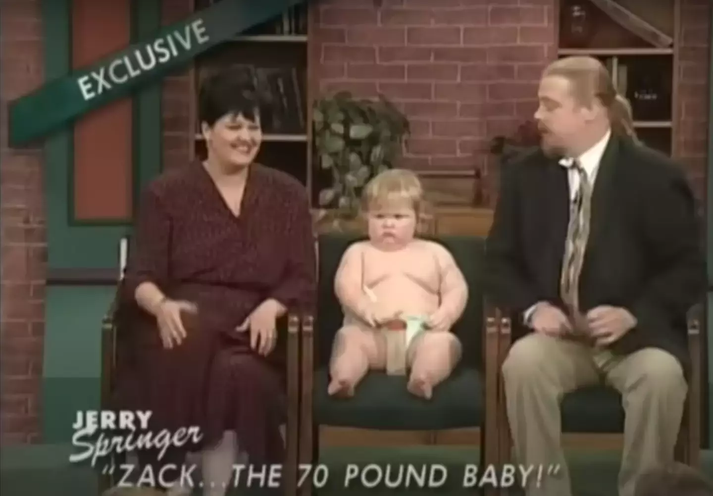 What viral ‘70lb’ baby looks like now 27-years after appearing on Jerry Springer show