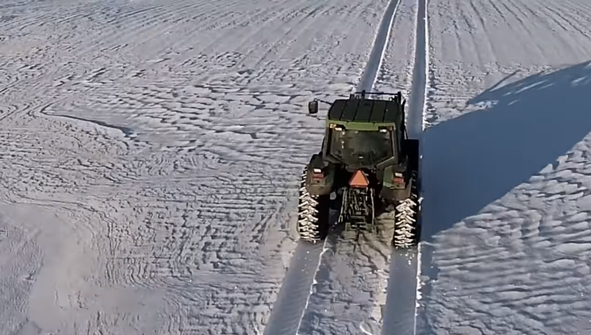 Farmer Leaves a Bold Message in the Snow—Unapologetically Shocking to Some!