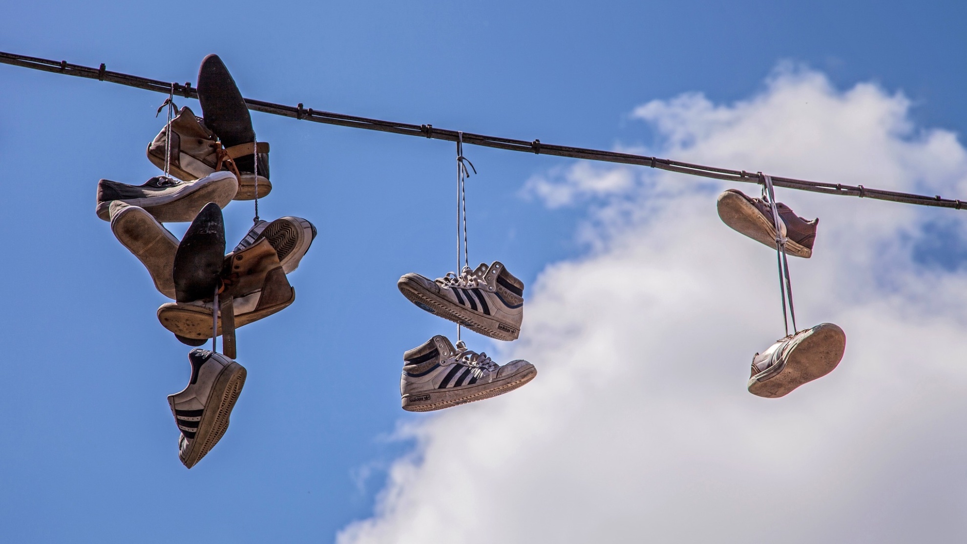 The Meaning Behind Shoes Strung Up On A Power Line