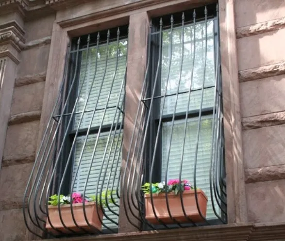 The Secret Behind Why Some Window Grills Curve at the Bottom