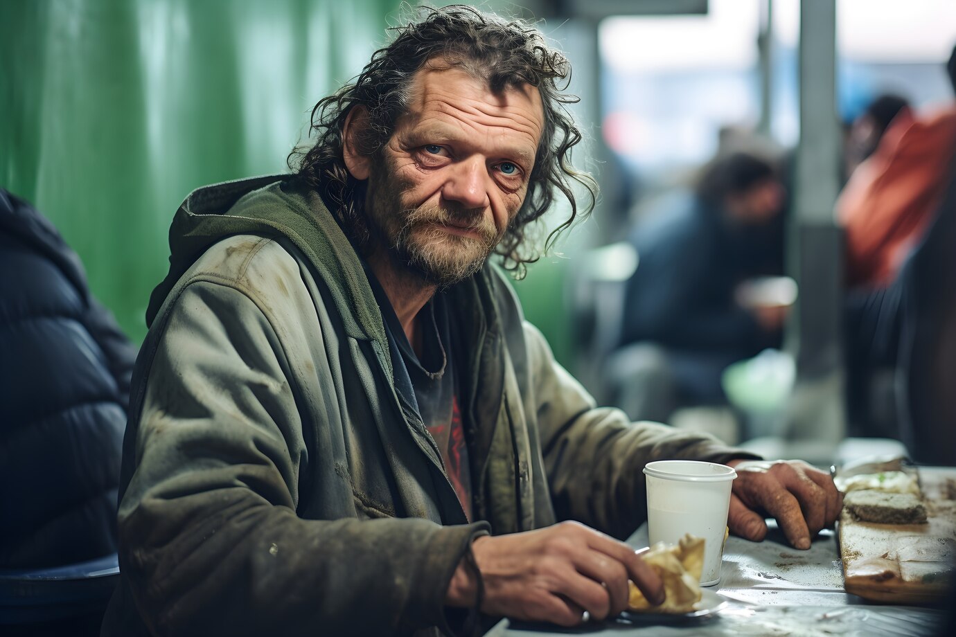 I paid for a homeless man’s groceries—and the very next day, he greeted me at my job interview as if I were a CEO.