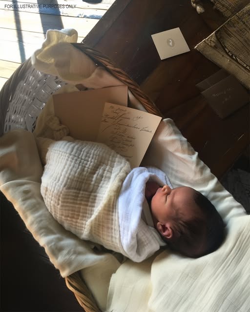 Husband Returns from Business Trip and Sees Newborn Baby on Table with Two Notes beside — Story of the Day